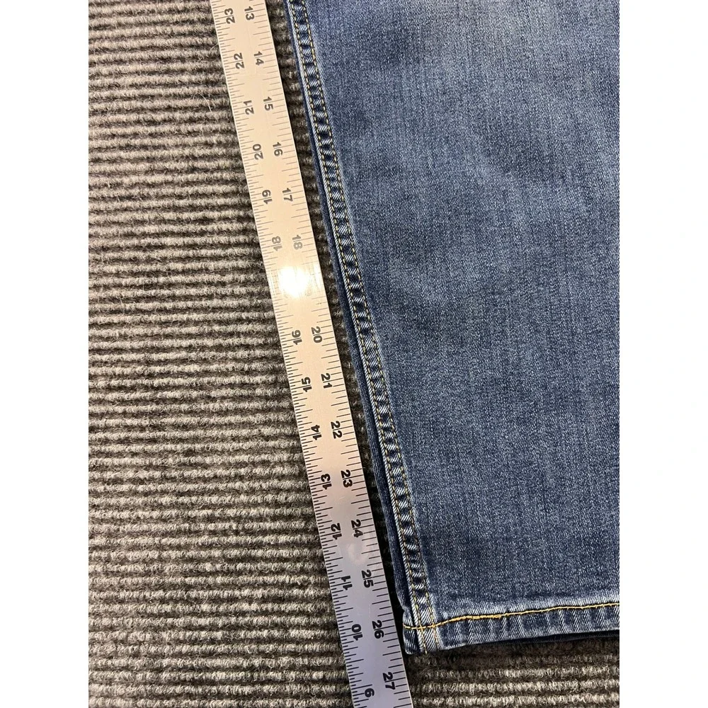 Levis 502 Regular Taper Jeans Mens 36x29 Blue Medium Wash Denim Pants